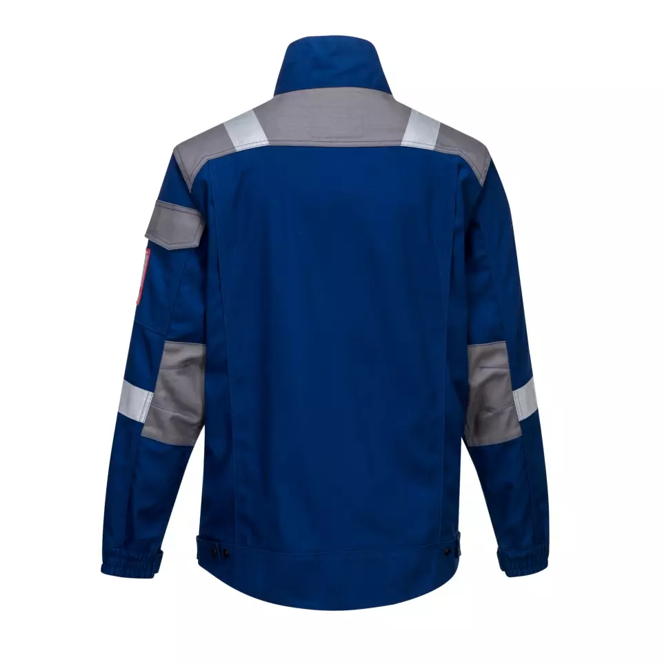 Portwest FR08RBR, Bizflame Industry Two Tone Jacket, Royal Blue, image 2, gallery thumbnail