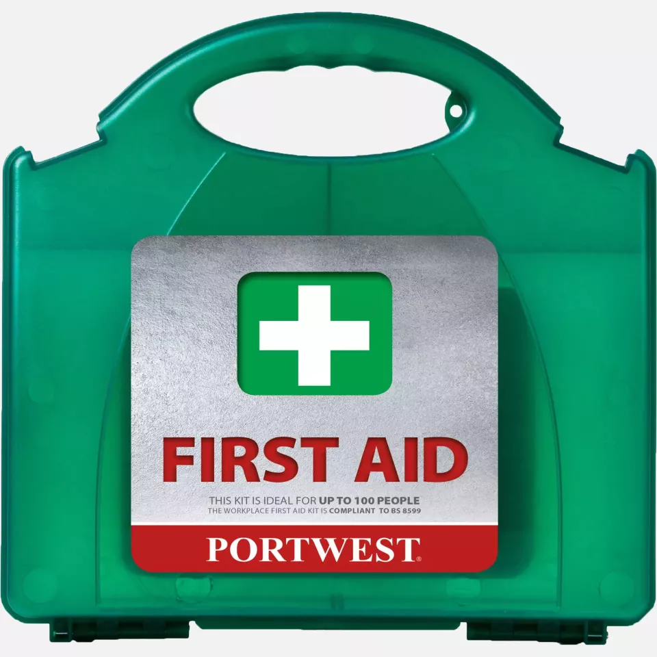 Portwest FA11GNR, Workplace First Aid Kit 25+, Green, image 2, gallery thumbnail