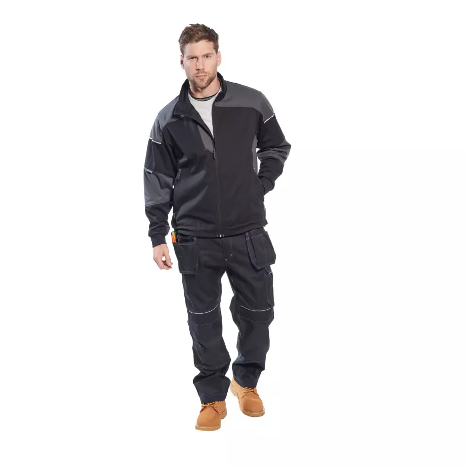 Portwest T602BKR, PW3 Holster Work Trousers, Black, image 4, gallery thumbnail