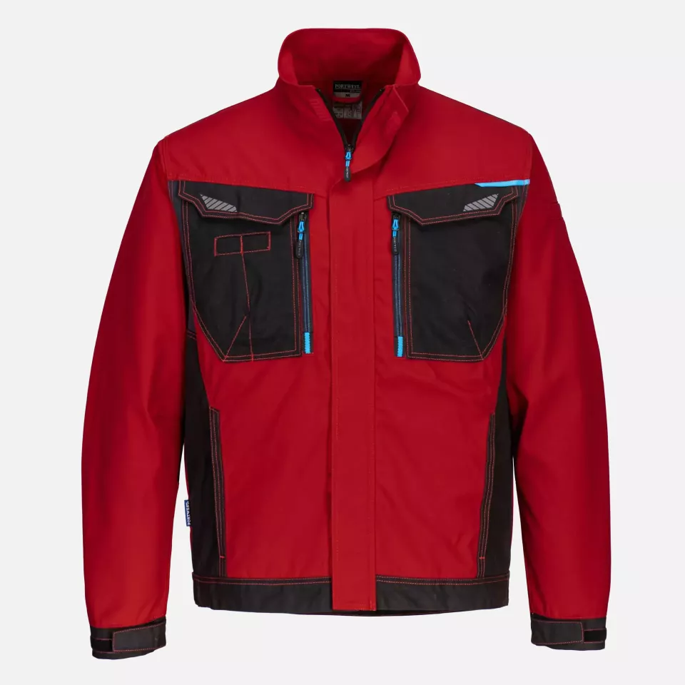 Portwest T703DRR, WX3 Work Jacket, Deep Red, image 6, gallery thumbnail