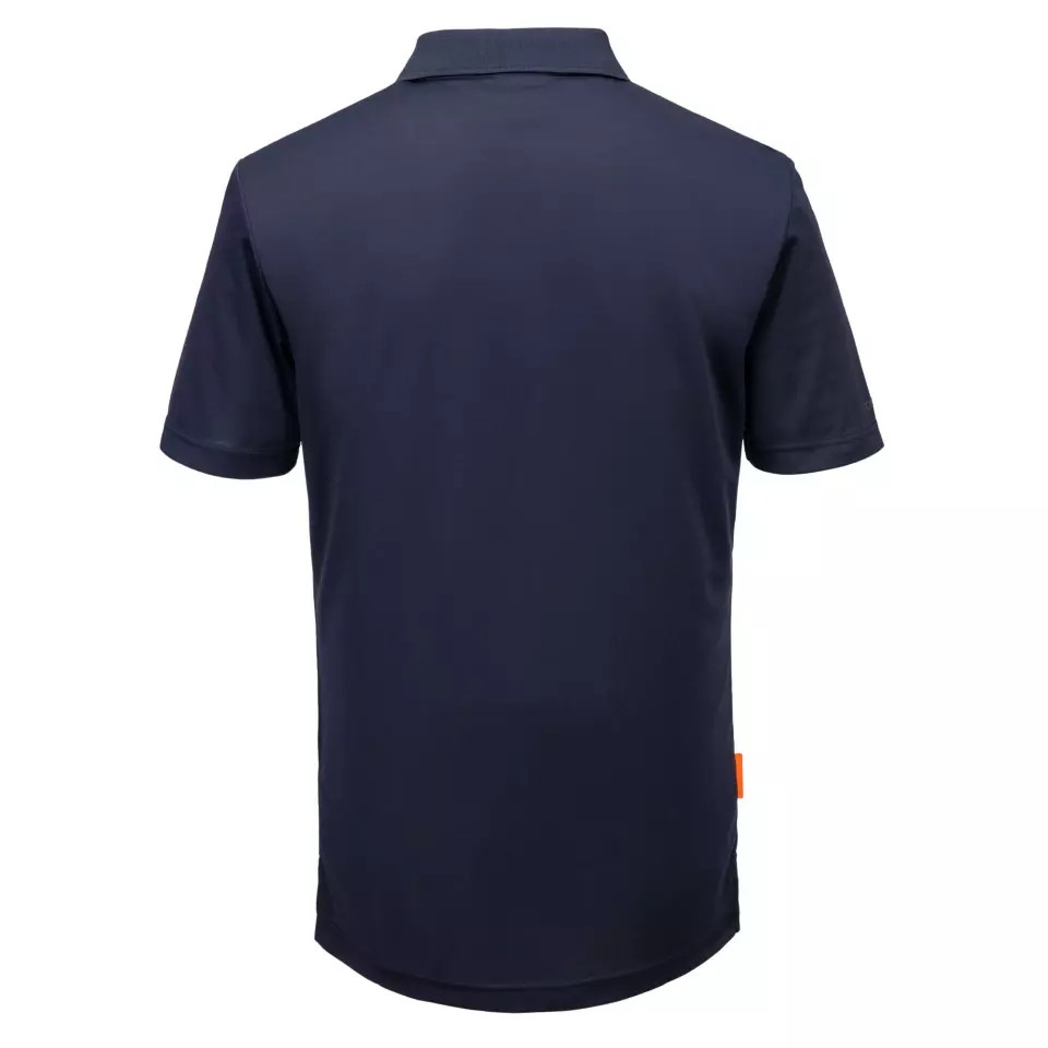Portwest DX410DNR, DX4 Polo Shirt S/S, Dark Navy, image 2, gallery thumbnail
