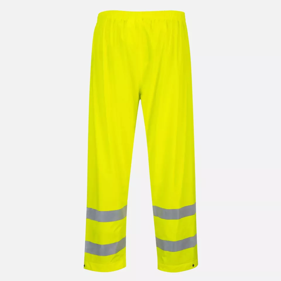 Portwest S493YER, Sealtex Ultra Hi-Vis Rain Trousers, Yellow, image 2, gallery thumbnail