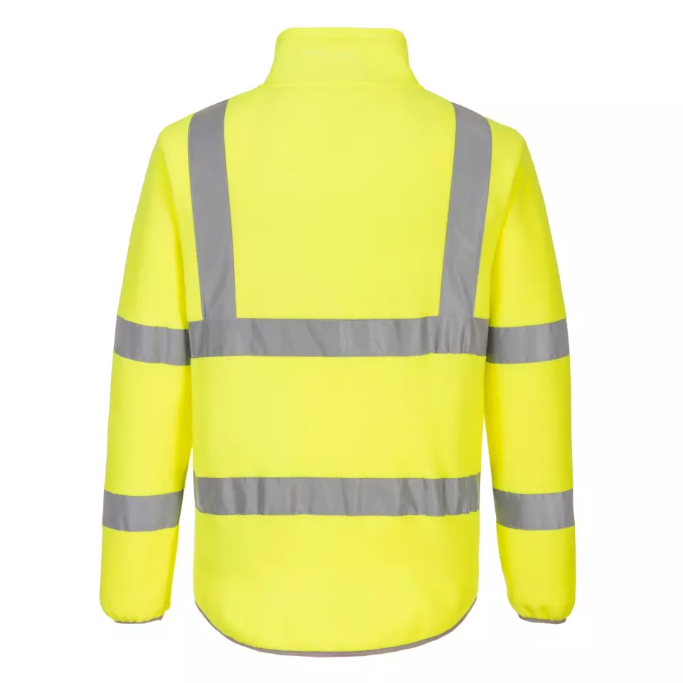Portwest EC70YER, Eco Hi-Vis Fleece, Yellow, image 2, gallery thumbnail