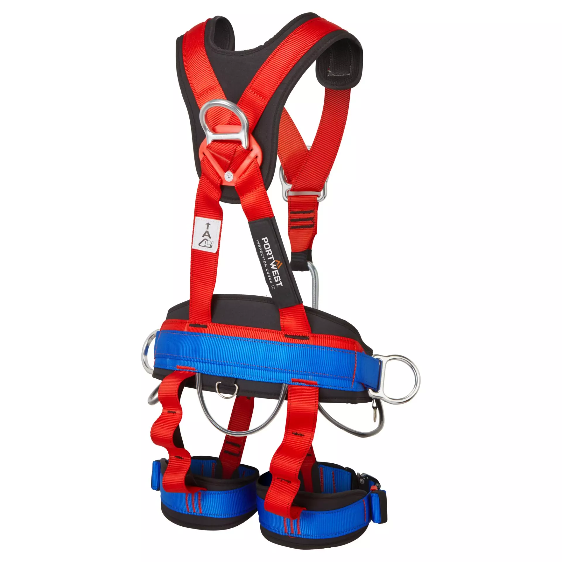 Portwest FP19RER, 4 Point Comfort Plus Harness, Red, image 7