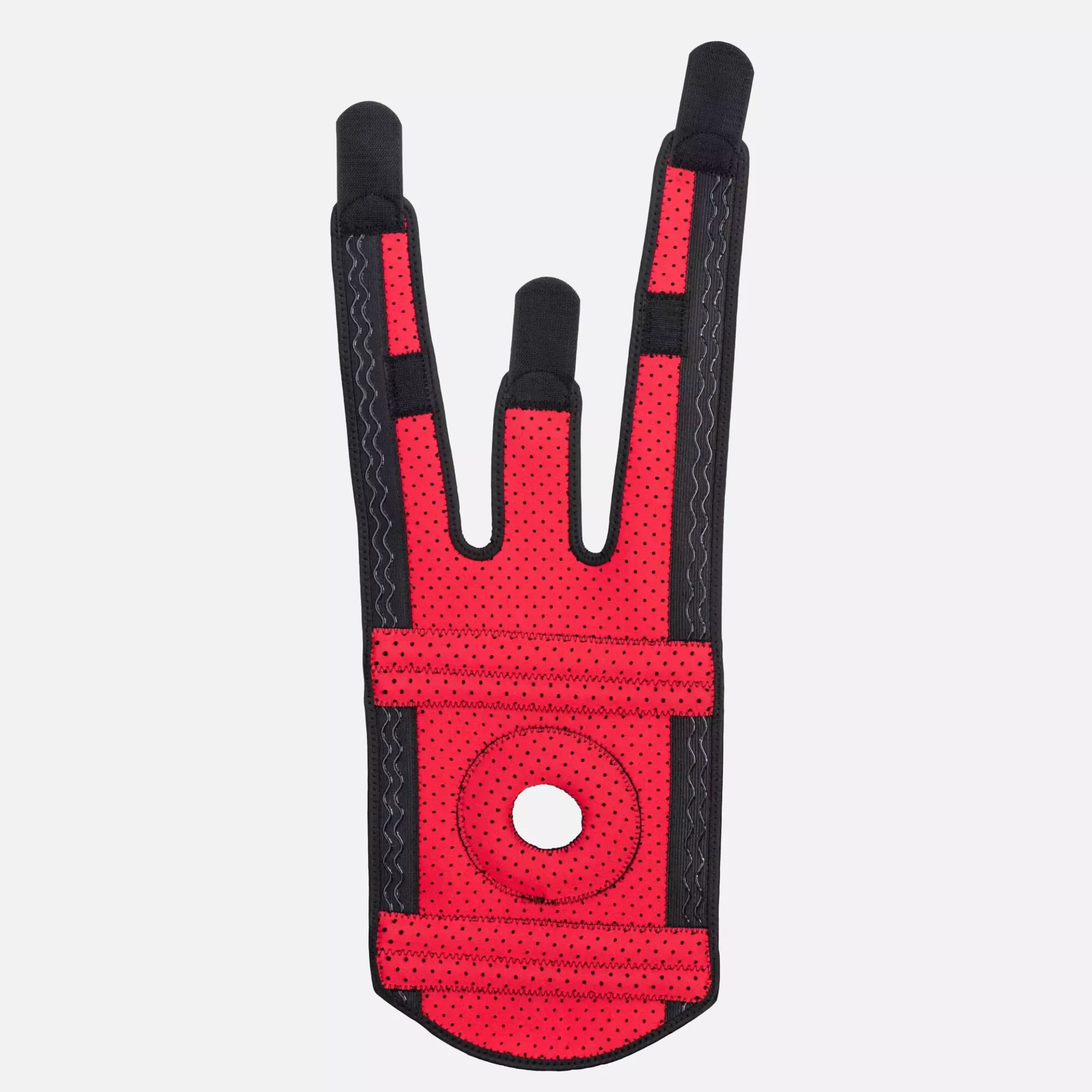 Portwest PW84BKR, Open Patella Knee Support, Black, image 2