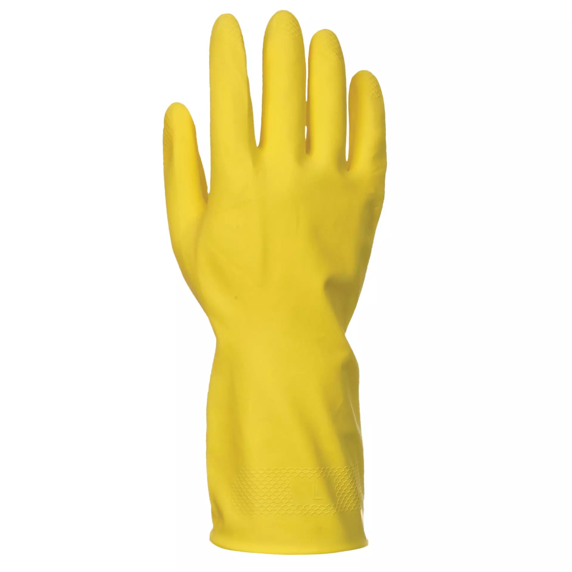 Portwest A800YER, Household Latex Glove, Yellow, image 1