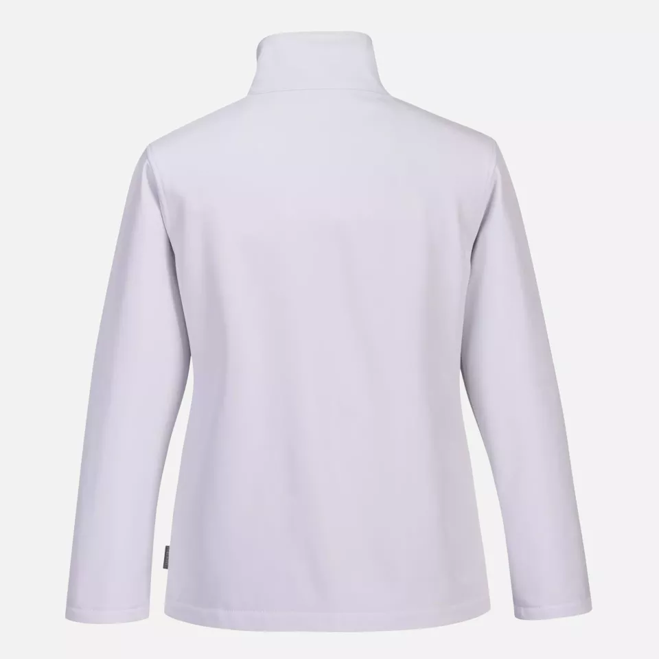 Portwest TK21WHR, Women's Print and Promo Softshell (2L), White, image 2, gallery thumbnail