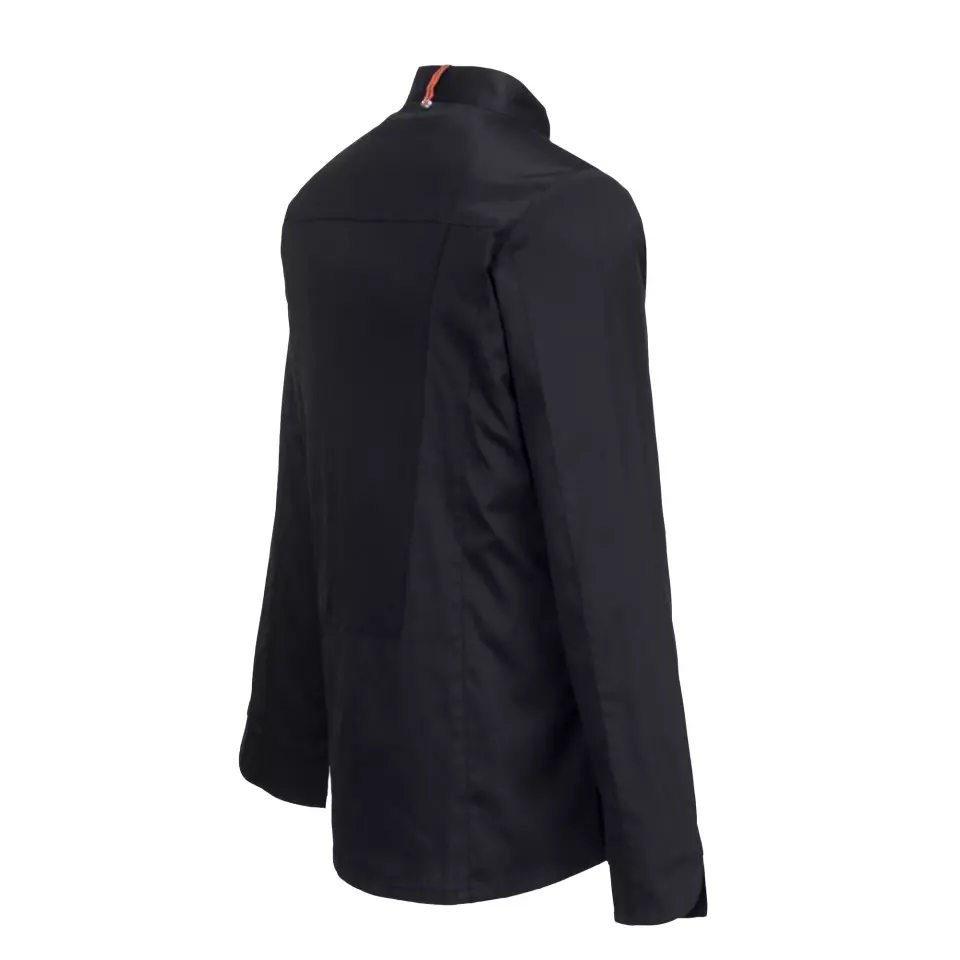 Portwest C846BKR, Chef's MeshAir Pro Stretch Jacket L/S, Black, image 4, gallery thumbnail