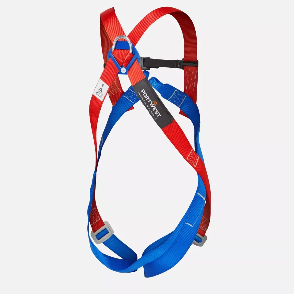 Portwest FP12RER, 2 Point Harness, Red, image 5, gallery thumbnail