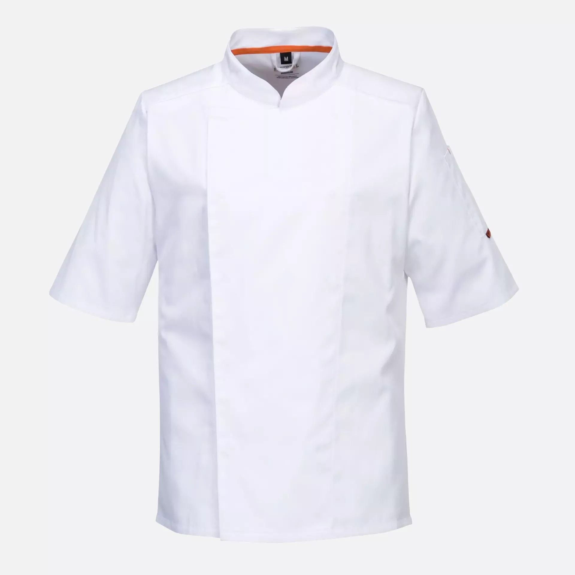 Portwest C738WHR, Chef's MeshAir Pro Jacket S/S, White, image 1
