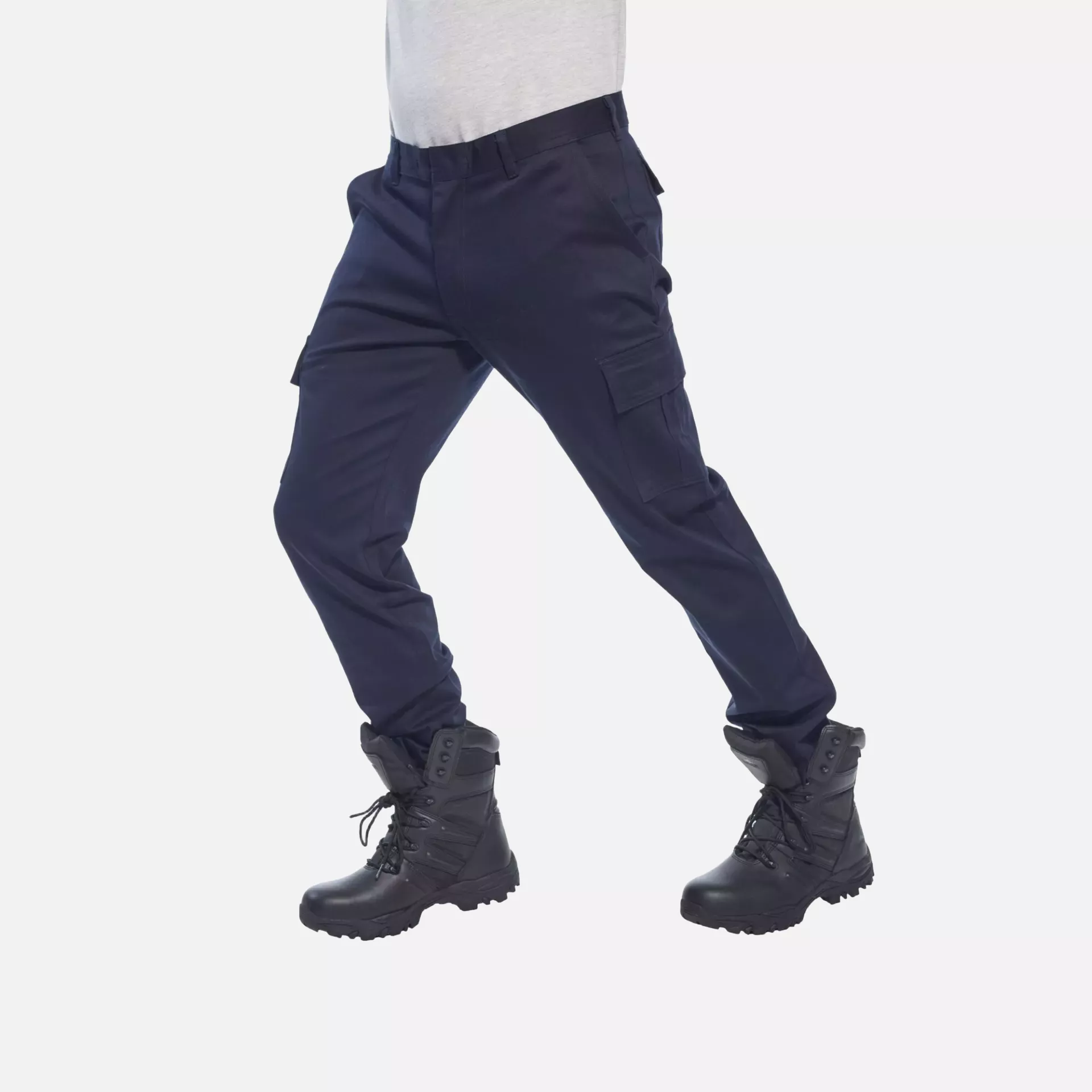Portwest S231BKR, WX2 Eco Stretch Slim Fit Combat Trousers, Black, image 7