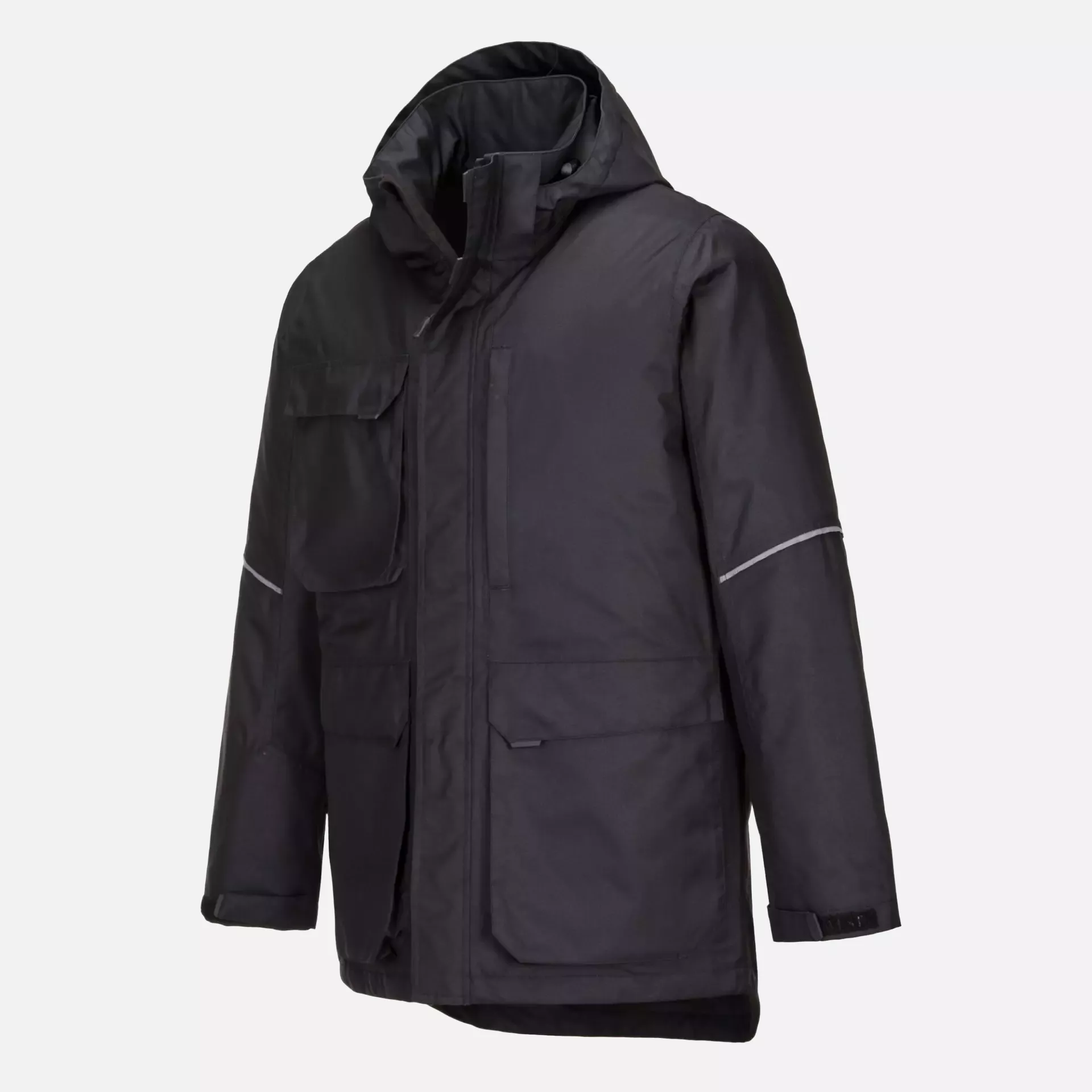 Portwest KX360BKR, KX3 Winter Parka Jacket, Black, image 4