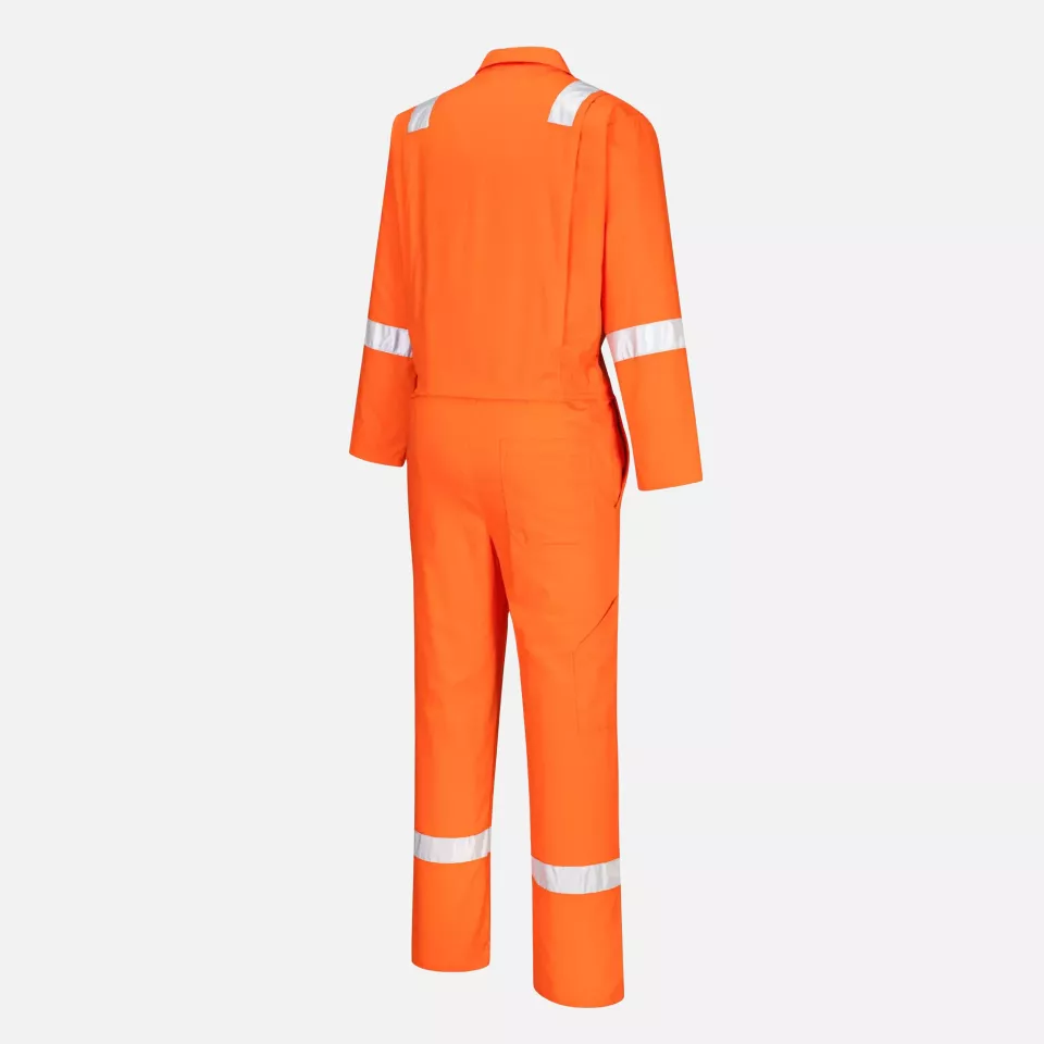 Portwest C814ORR, Iona Cotton Coverall, Orange, image 2, gallery thumbnail