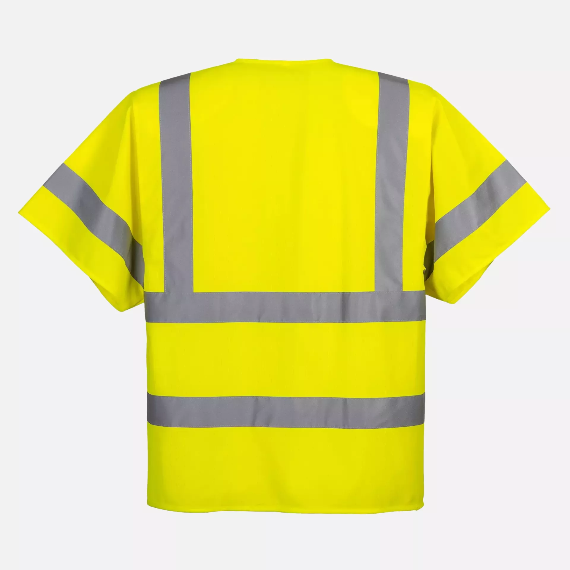 Portwest C372YER, Hi-Vis Band and Brace Zip Vest S/S, Yellow, image 2