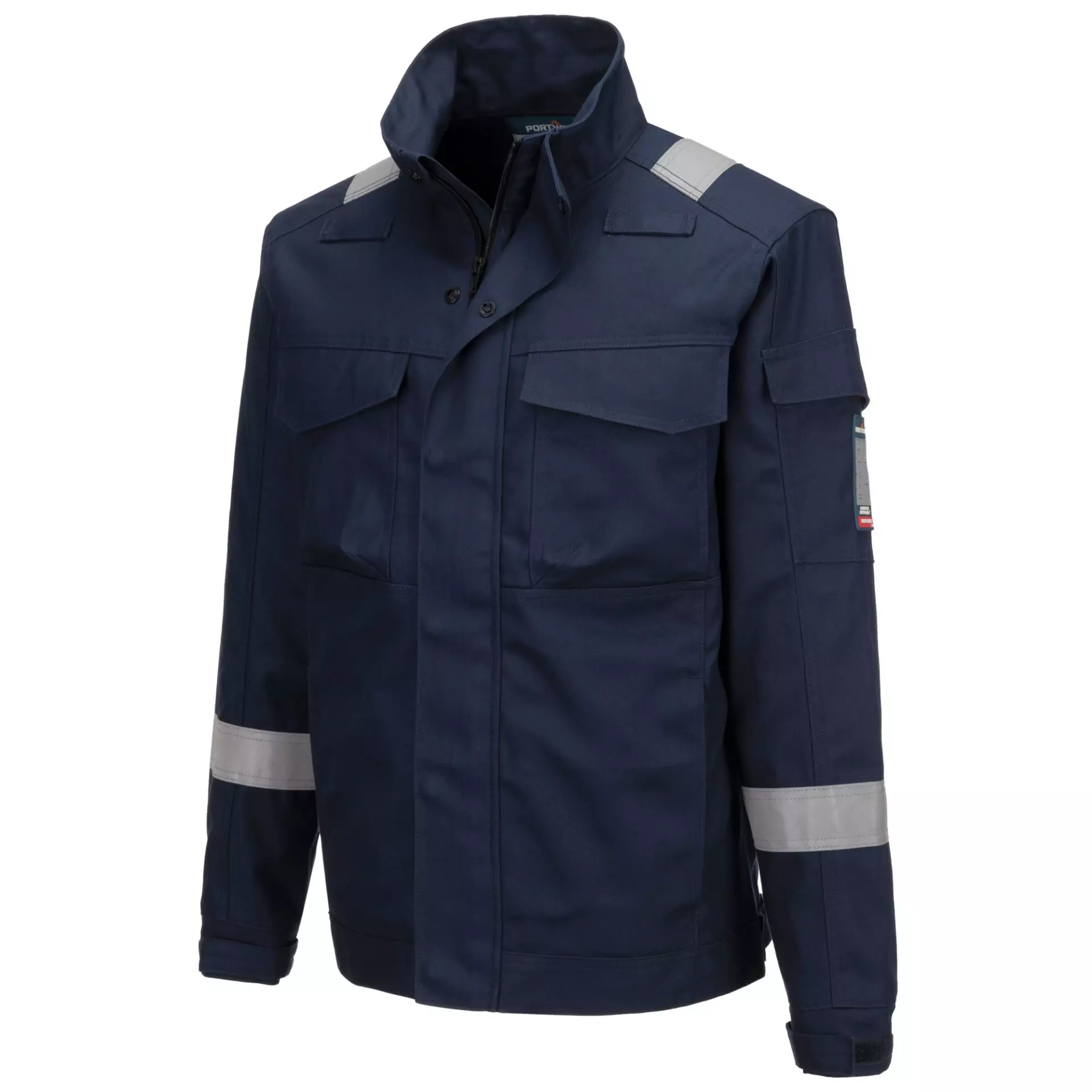 Portwest FR68NAR, Bizflame Industry FR Jacket, Navy, image 4