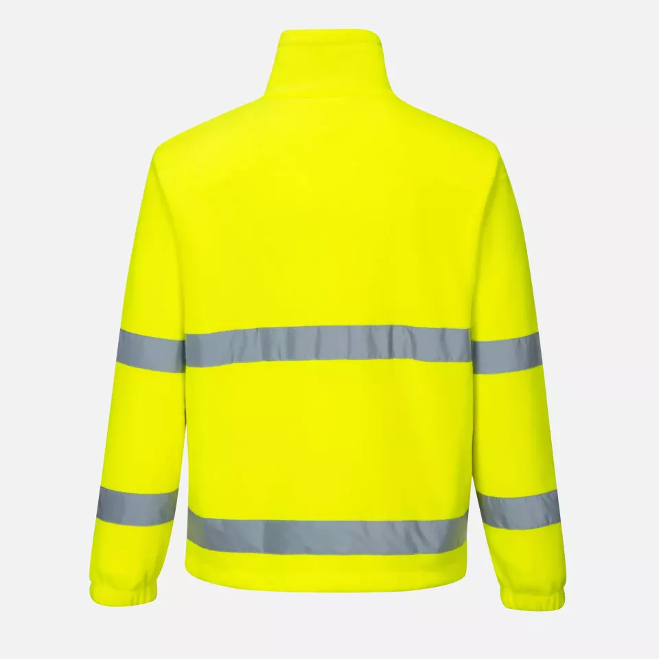 Portwest F250YER, Warnschutz Essential Fleecejacke, Gelb, image 2, gallery thumbnail
