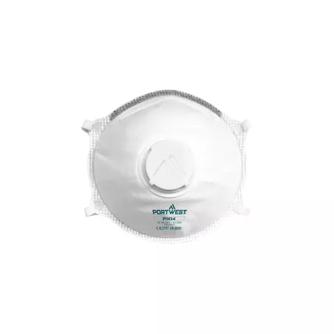 Portwest FFP3 Valved Dolomite Light Cup Respirator, White