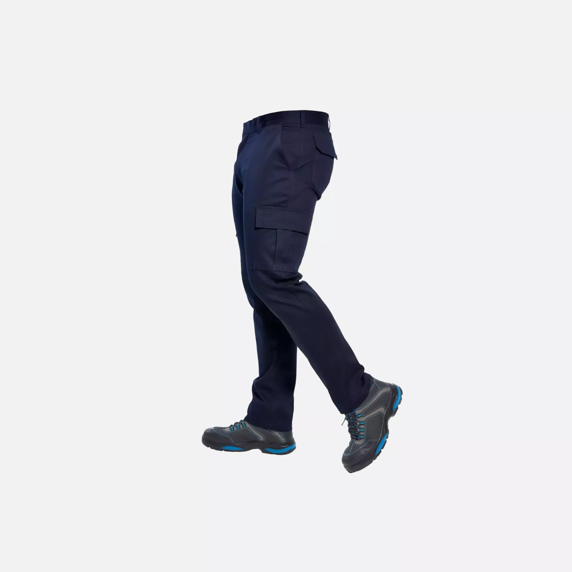 Portwest S231BKR, WX2 Eco Stretch Slim Fit Combat Trousers, Black, image 8