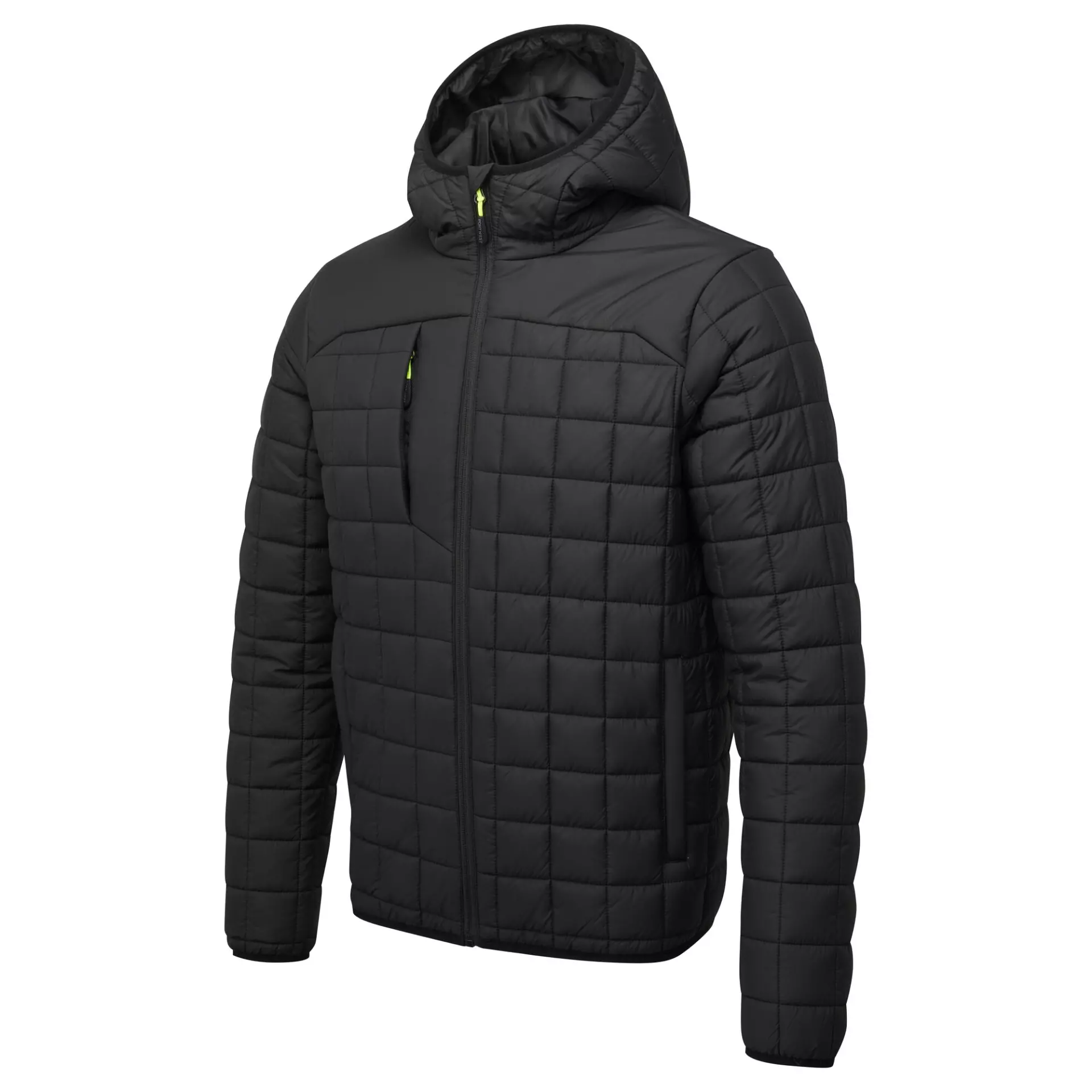 Portwest PW329BKR, PW3 Square Baffle Jacket, Black, image 3