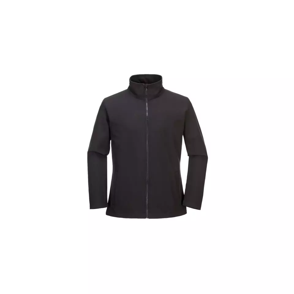 Portwest TK21BKR, Women's Print and Promo Softshell (2L), Black, image 1, gallery thumbnail