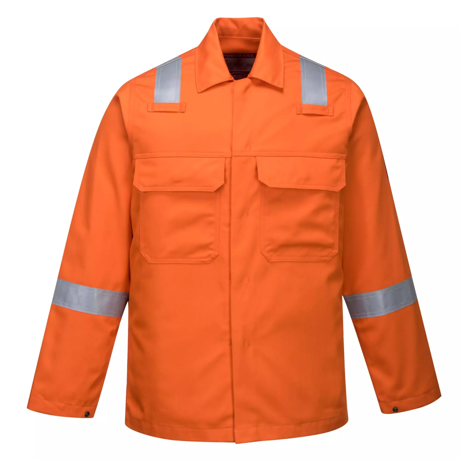 Portwest BZ13ORR, Bizweld Iona FR Jacket, Orange, image 1