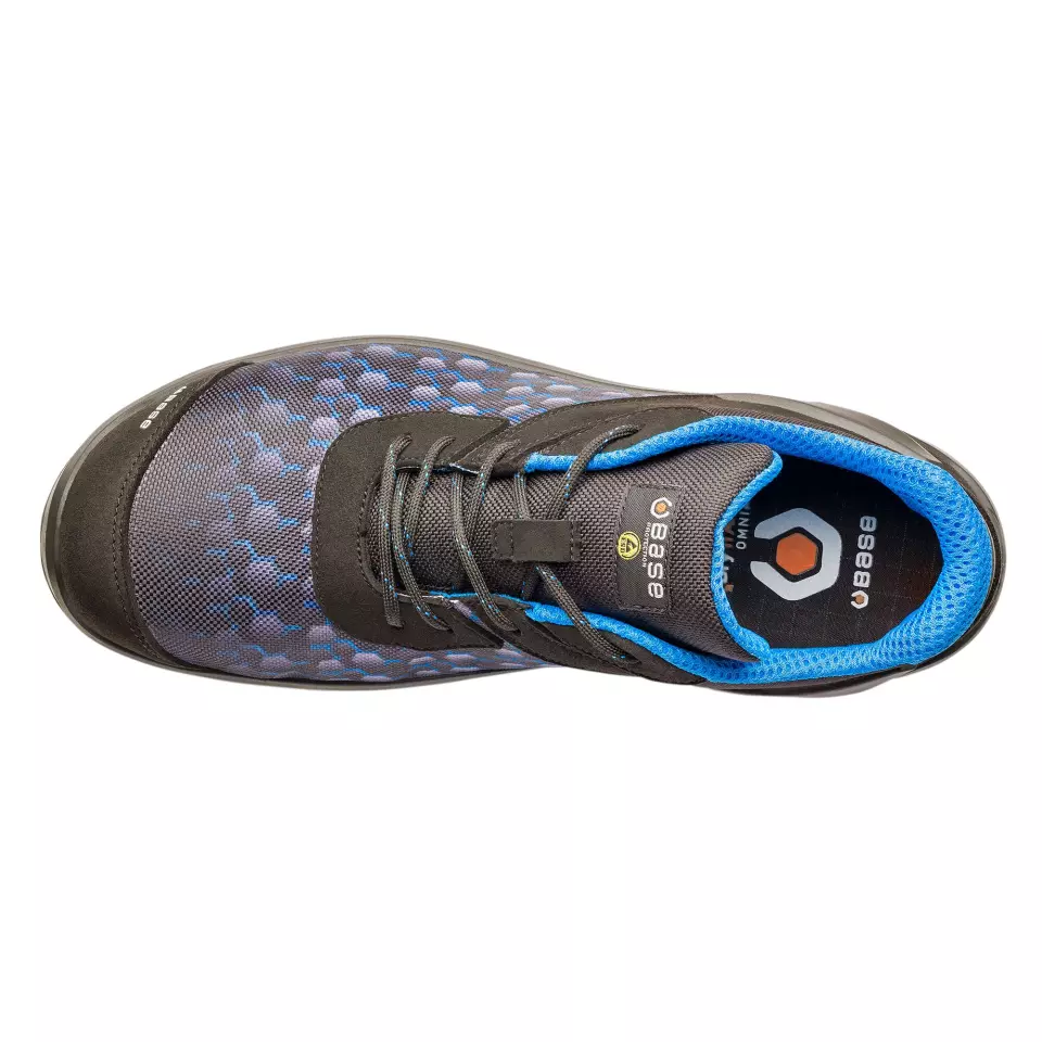 Portwest B1208GCR, I-Robox Blue Halbschuh S3 ESD SRC, Grau/Kobalt, image 5, gallery thumbnail