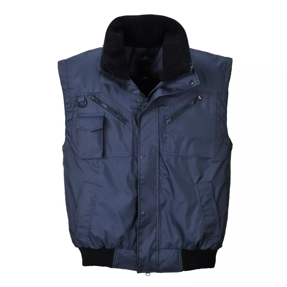 Portwest F465NAR, 3-in-1 Bomber Jacket, Navy, image 7, gallery thumbnail