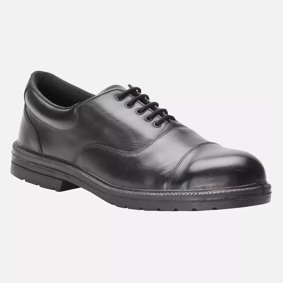 Portwest FW47BKR, Steelite Executive Oxford Shoe S1P, Black, image 1, gallery thumbnail