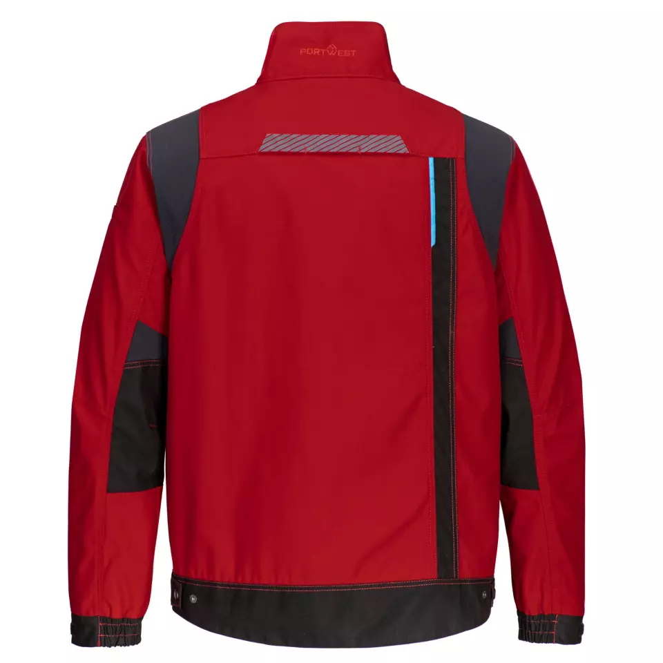 Portwest T703DRR, WX3 Work Jacket, Deep Red, image 2, gallery thumbnail