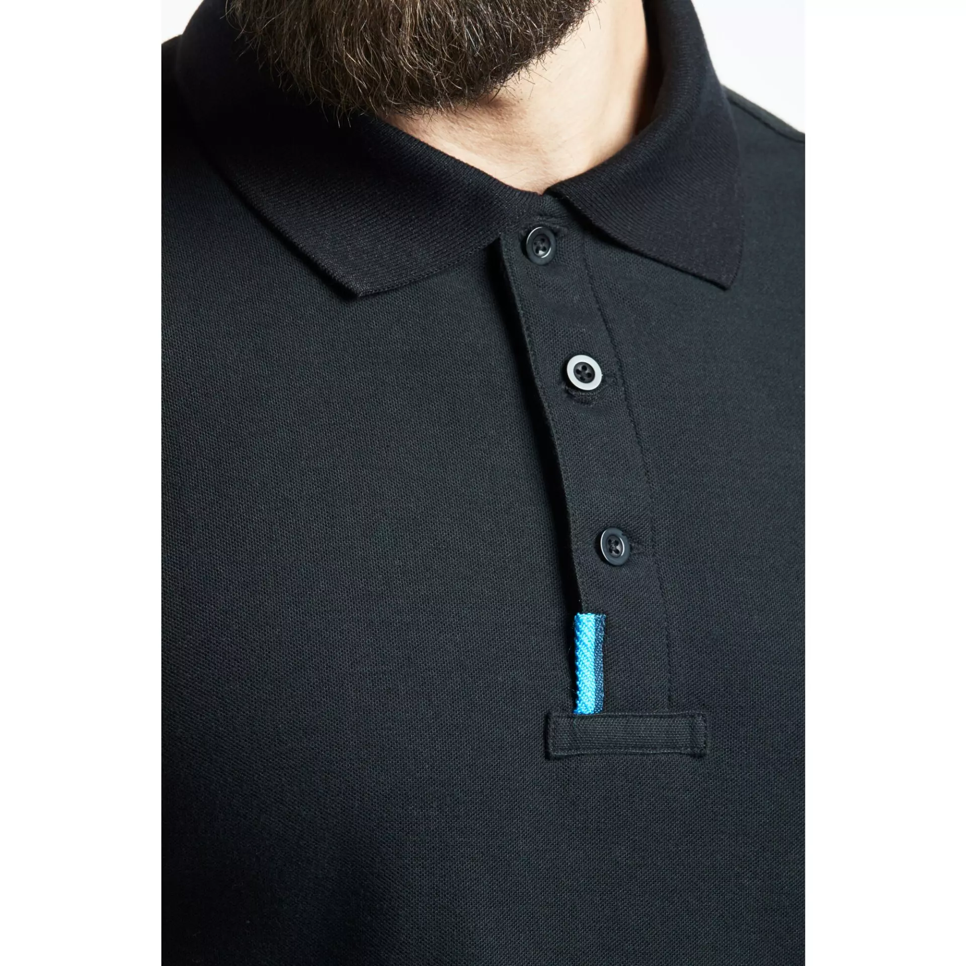 Portwest T720BKR, WX3 Polo Shirt, Black, image 4