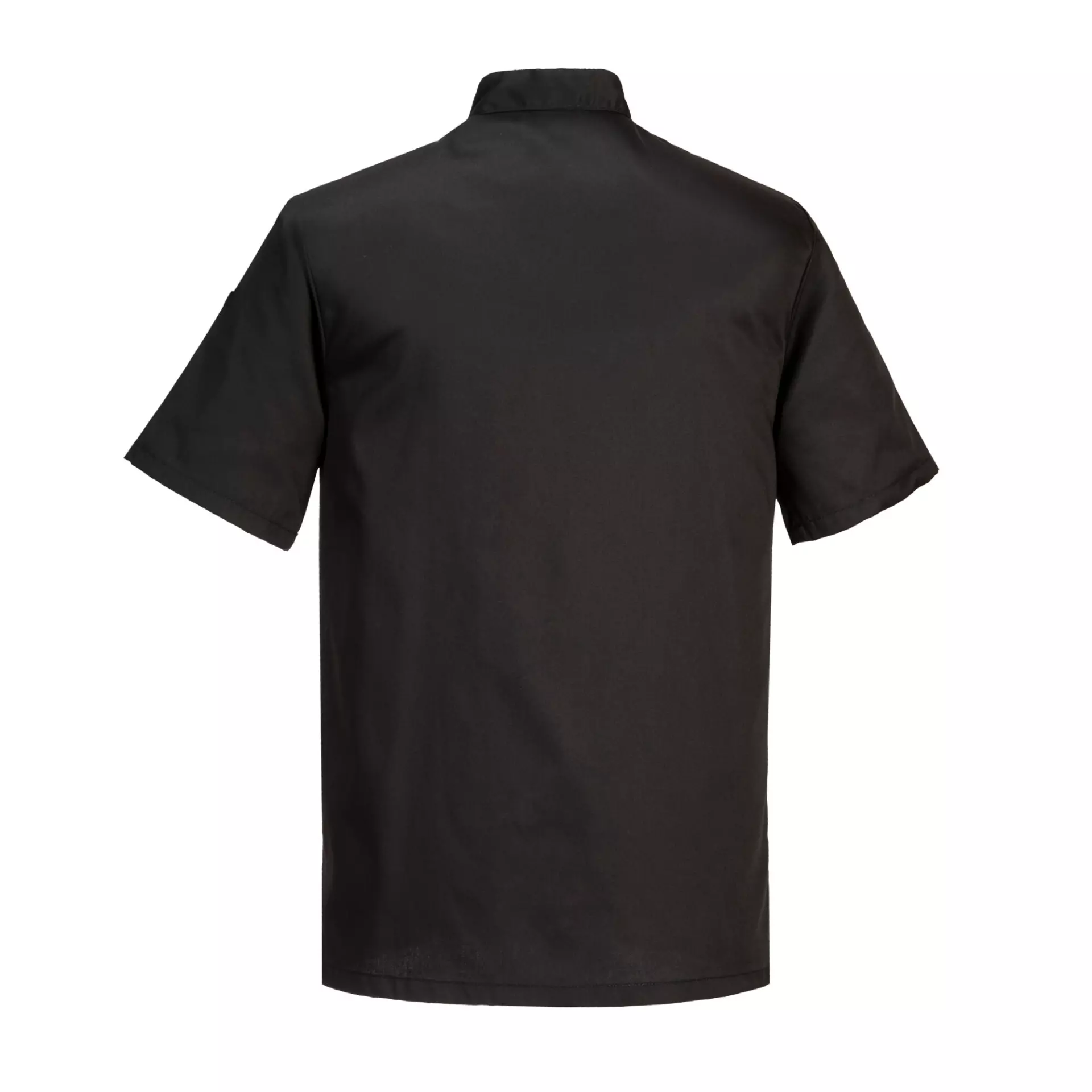 Portwest C734BKR, Chef's Kent Jacket S/S, Black, image 2
