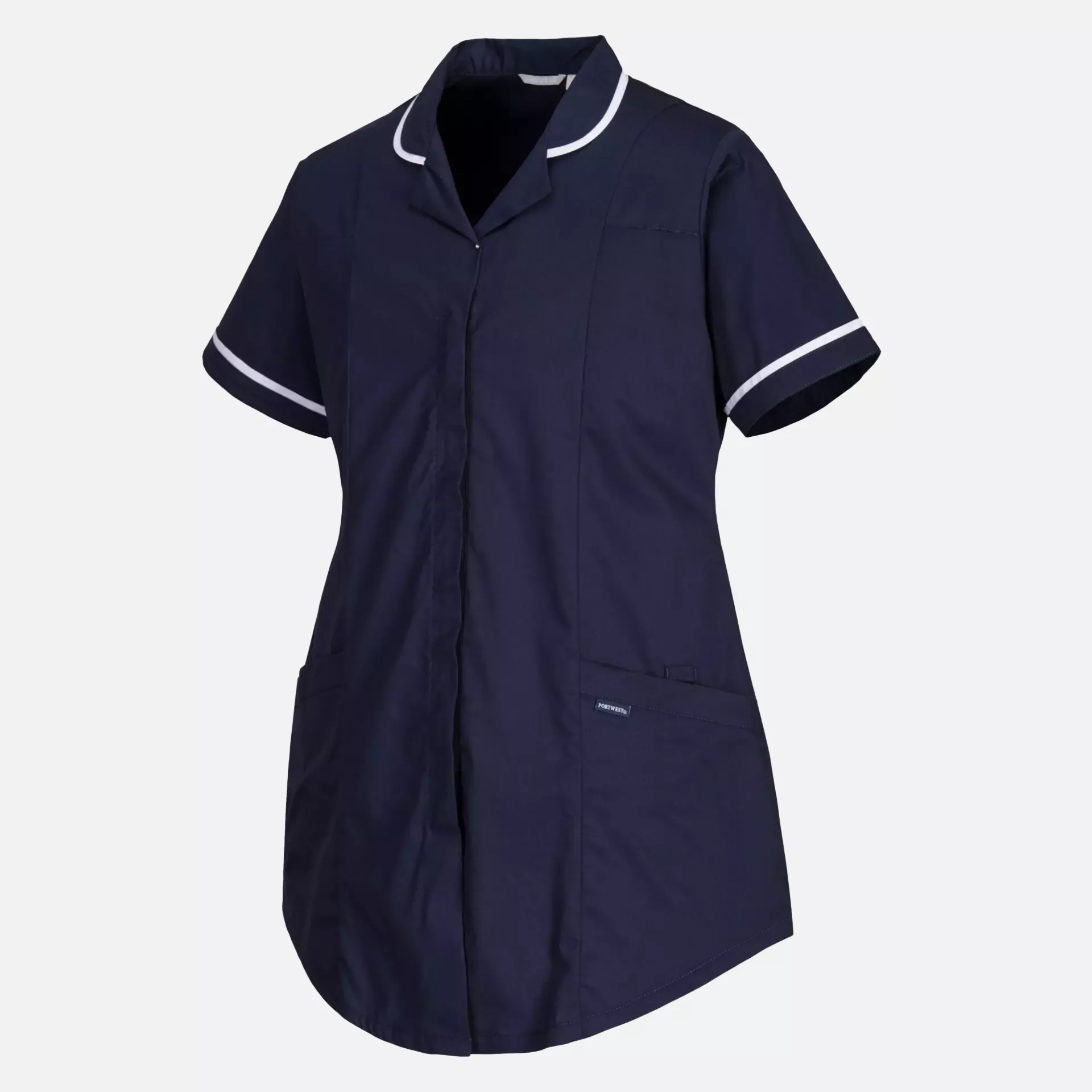 Portwest LW18NAR, Stretch Maternity Tunic, Navy, image 2