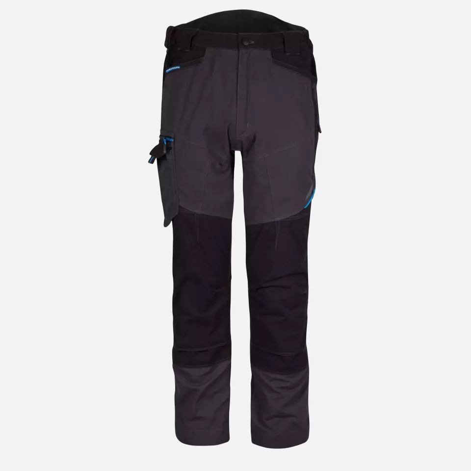 Portwest T701MGS, WX3 Work Trousers, Metal Grey Short, image 1, gallery thumbnail