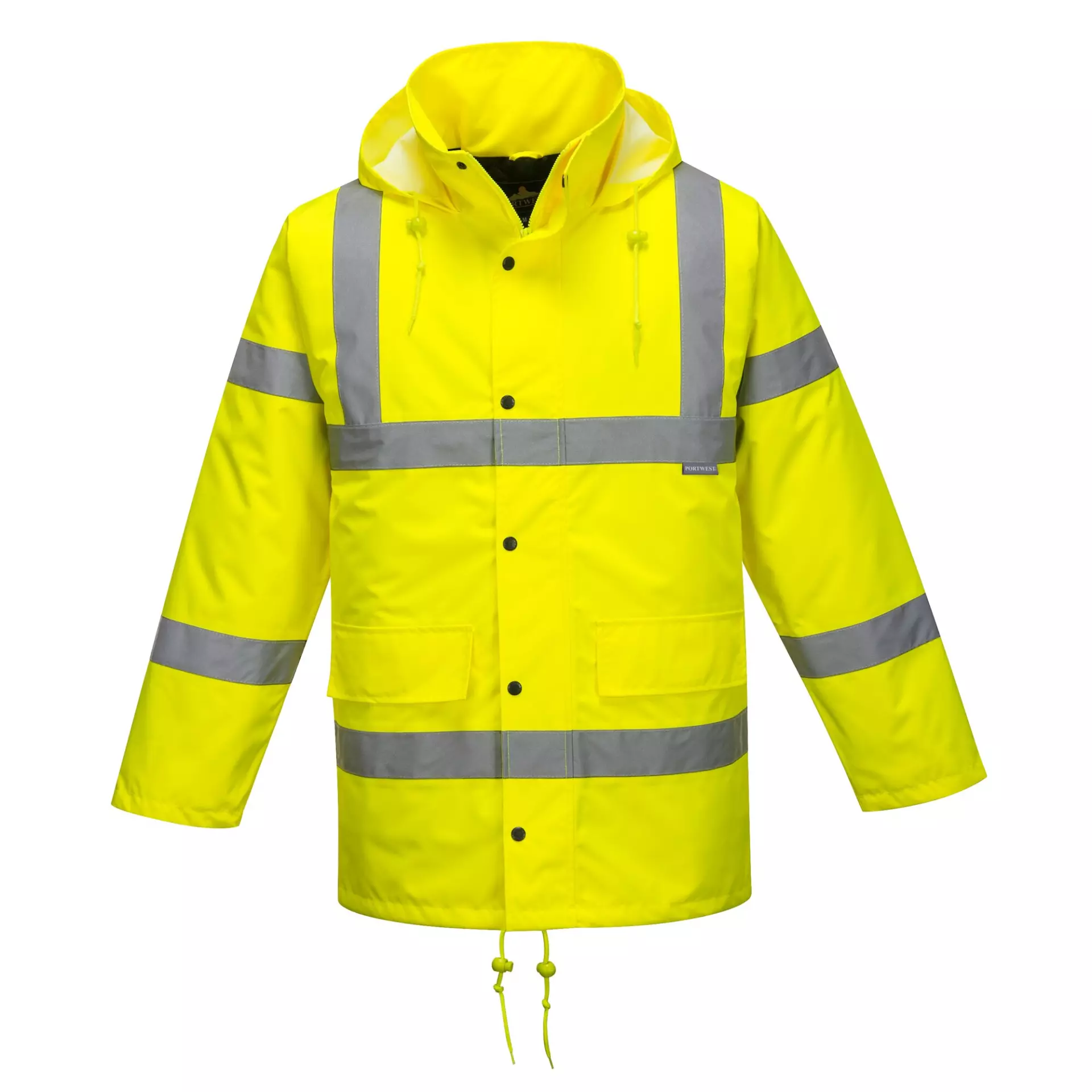 Portwest S461YER, Hi-Vis Breathable Winter Traffic Jacket, Yellow, image 2