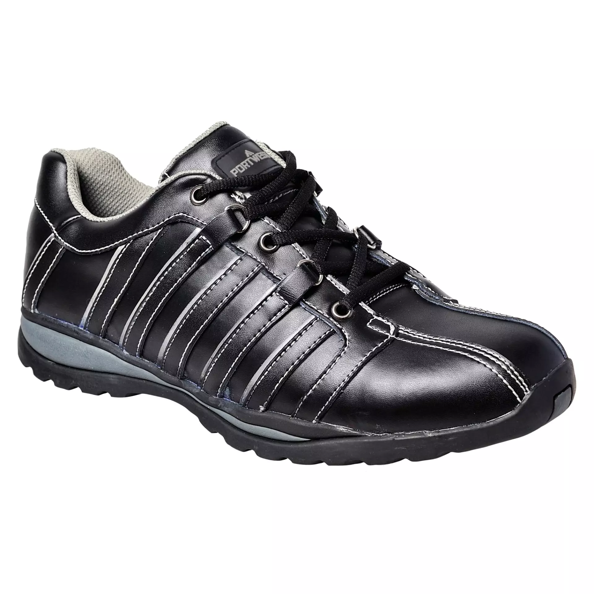 Portwest FW33BKR, Steelite Arx Safety Trainer S1P HRO, Black, image 1