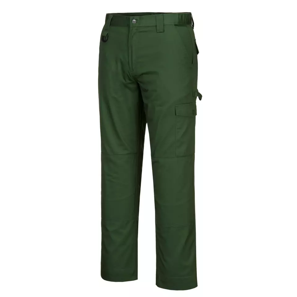 Portwest CD884FGR, Super Work Trousers, Forest Green, image 2, gallery thumbnail