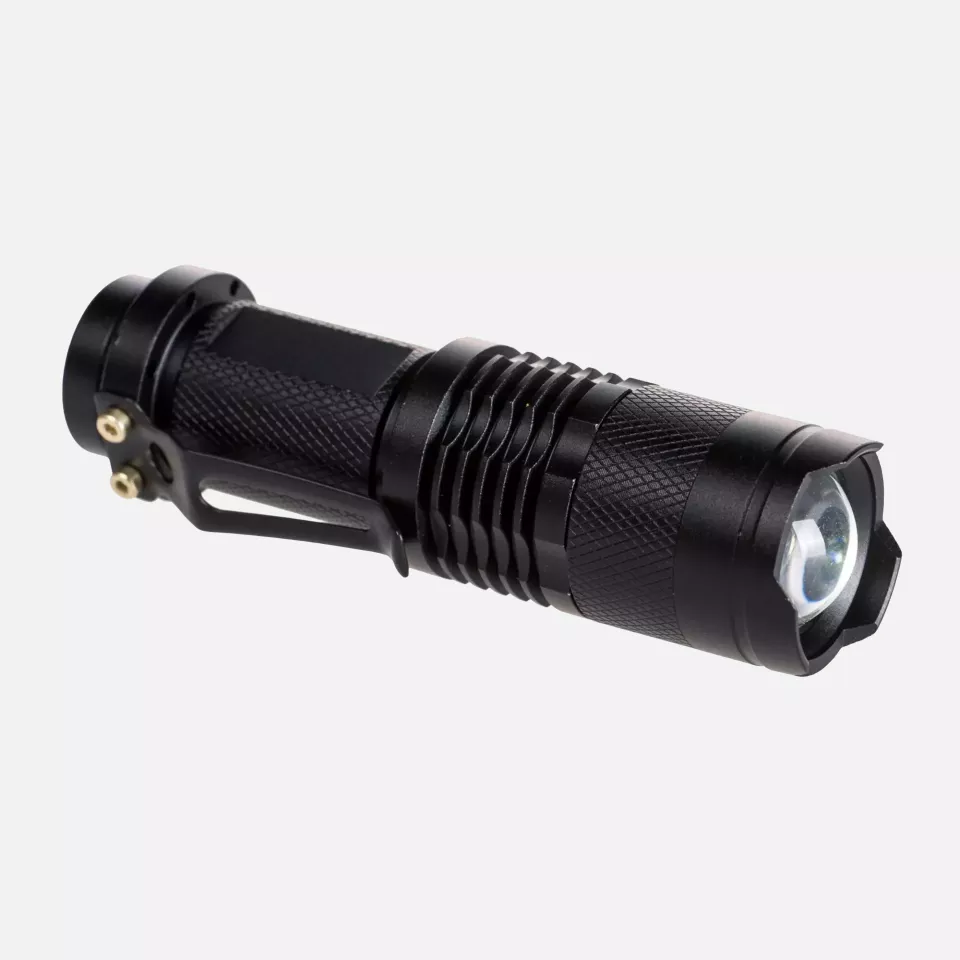 Portwest PA68BKR, High Powered Pocket Torch, Black, image 1, gallery thumbnail