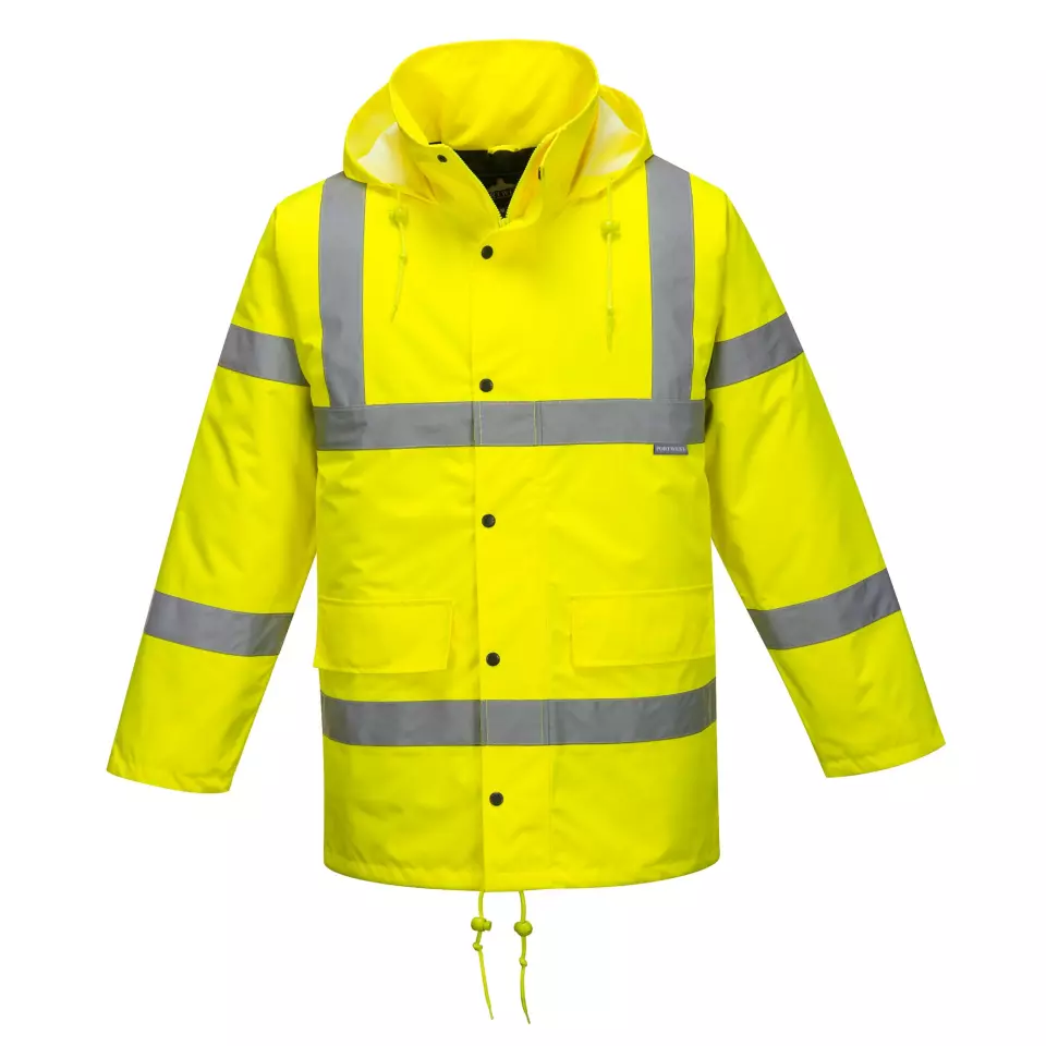 Portwest S461YER, Hi-Vis Breathable Winter Traffic Jacket, Yellow, image 2, gallery thumbnail