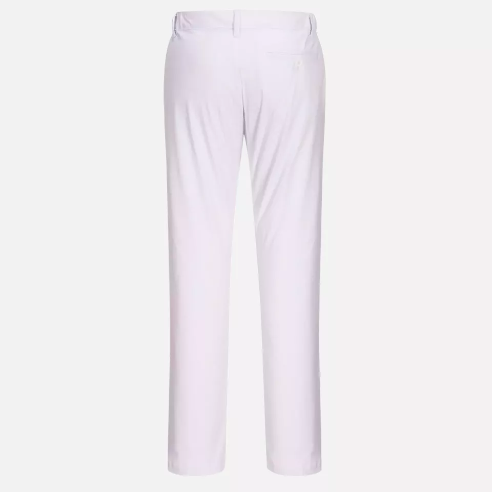 Portwest S232WHR, WX2 Eco Stretch Slim Chino Trousers, White, image 2, gallery thumbnail
