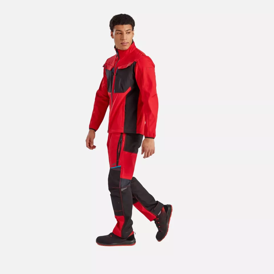 Portwest T750DRR, WX3 Softshell (3L), Deep Red, image 4, gallery thumbnail