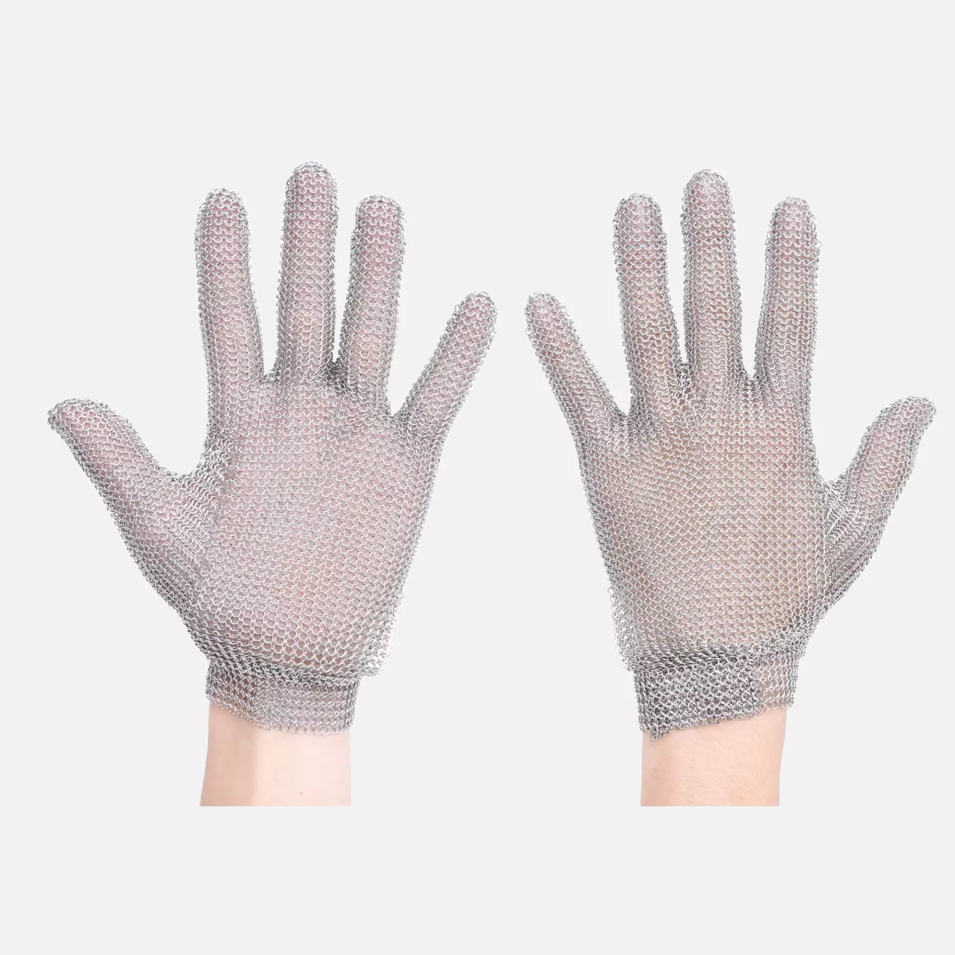 Portwest AC01SIR, Chainmail Glove, Silver, image 3