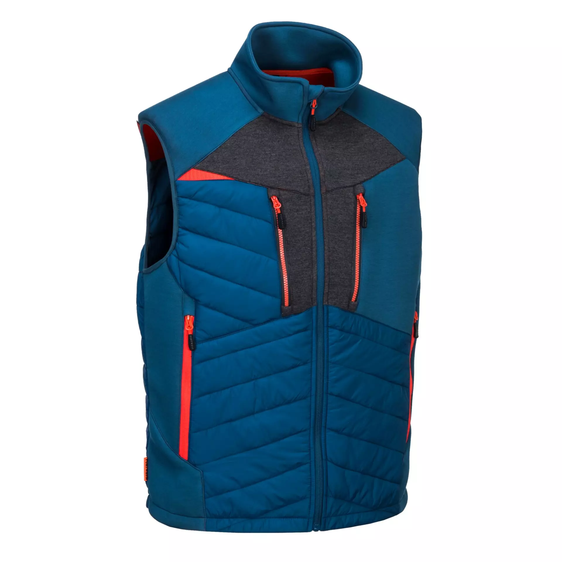 Portwest DX470MBR, DX4 Hybrid Baffle Gilet, Metro Blue, image 2