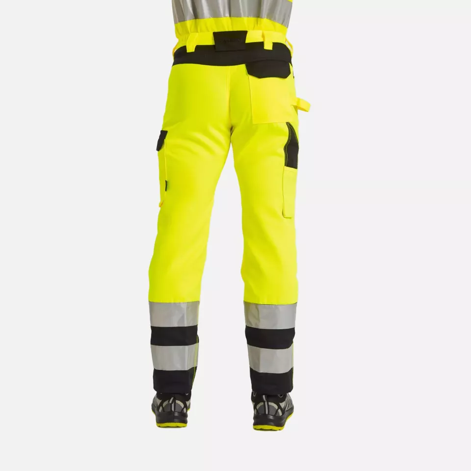 Portwest PW241OBR, PW2 Hi-Vis Service Trousers, Orange/Black, image 8, gallery thumbnail