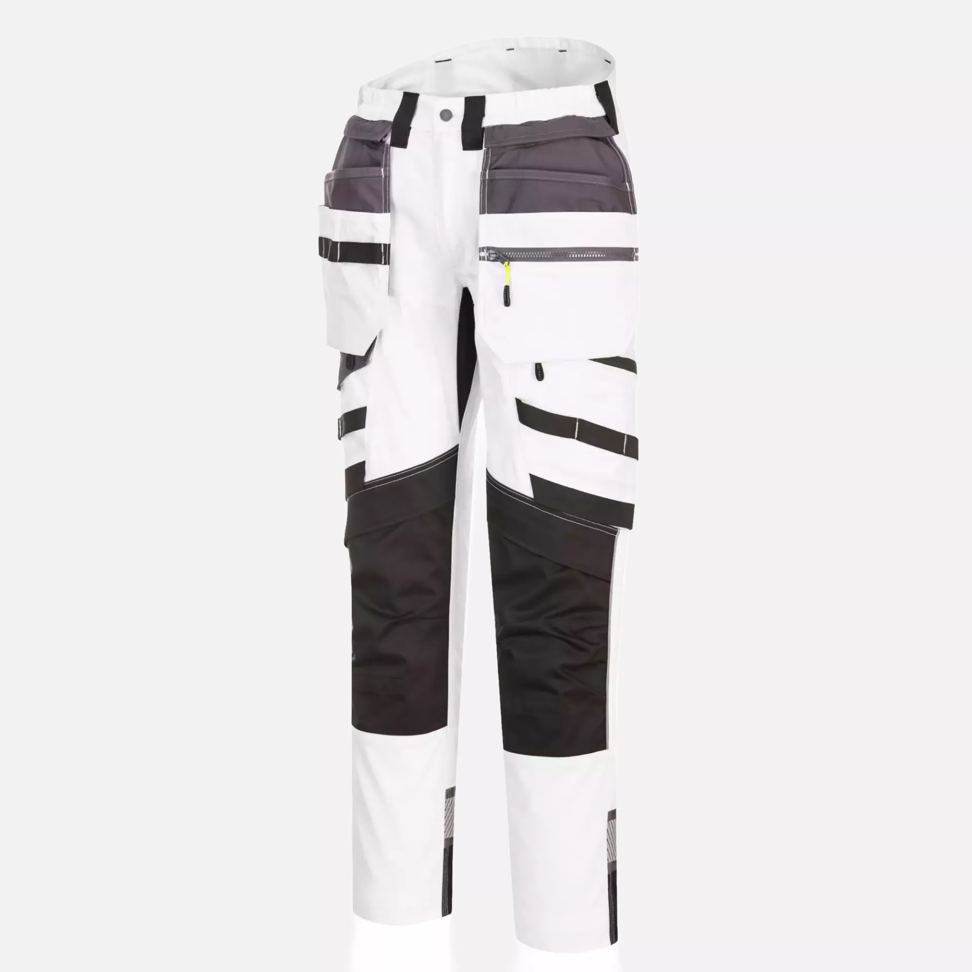 Portwest DX440WGR, DX4 Detachable Holster Pocket Trousers, White/Grey, image 4