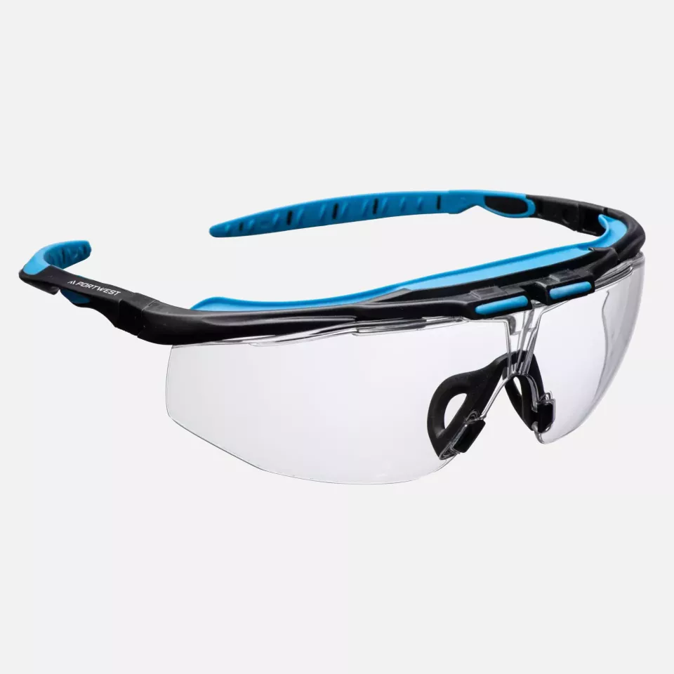 Portwest PS23, Peak KN Safety Glasses, image 1, gallery thumbnail