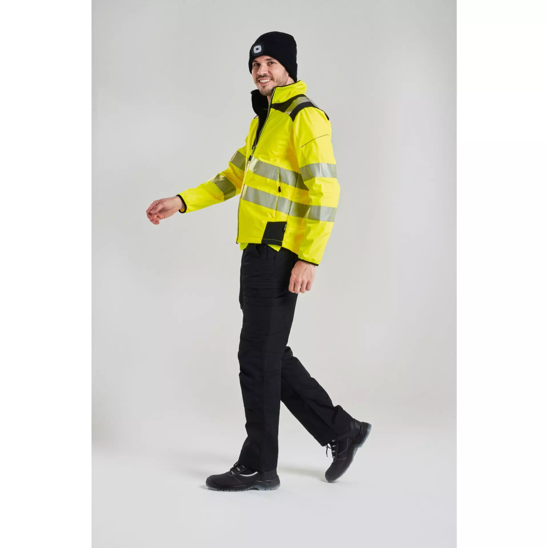 Portwest T402YBR, PW3 Hi-Vis Softshell (3L), Yellow/Black, image 3