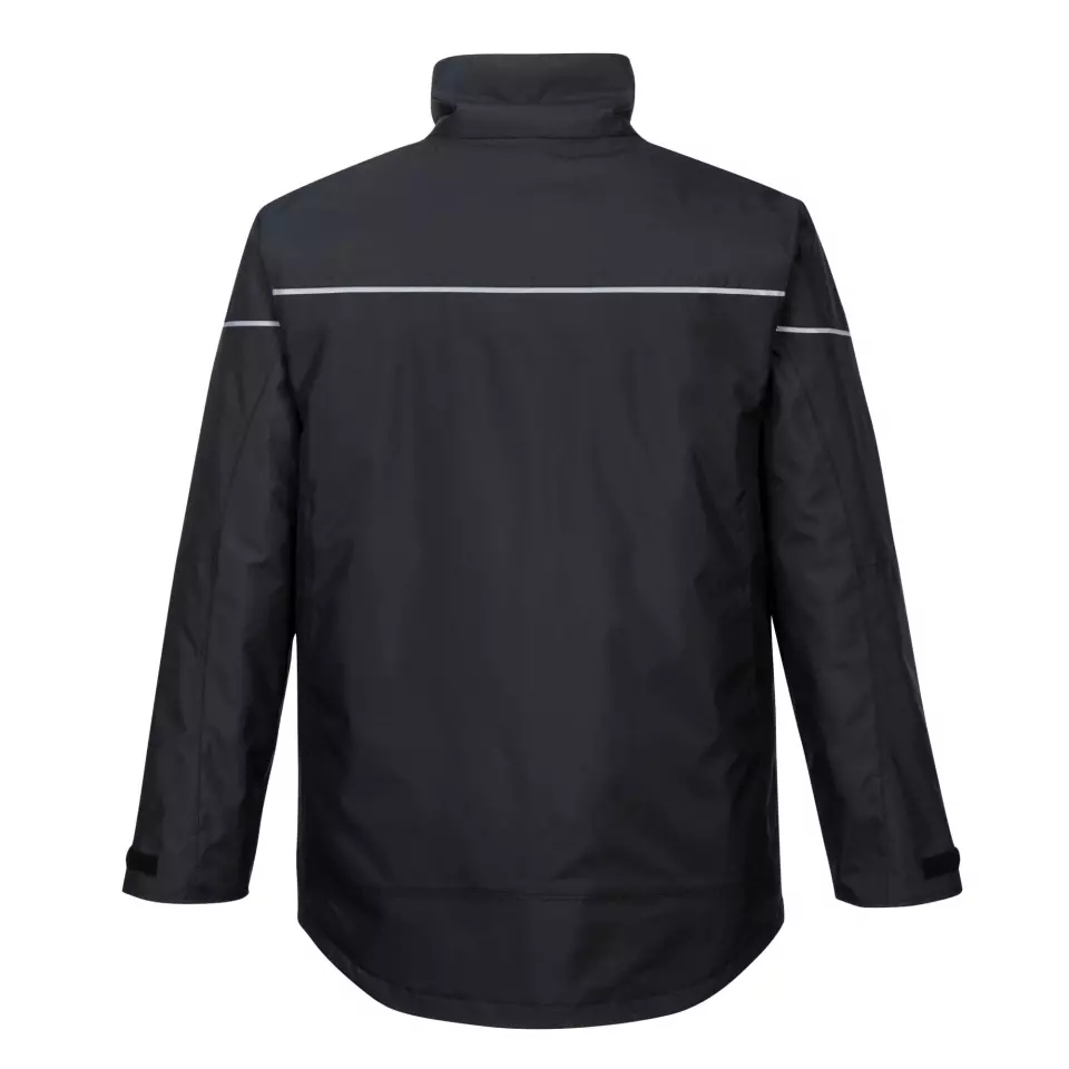 Portwest PW362BKR, PW3 Winter Jacket, Black, image 2, gallery thumbnail