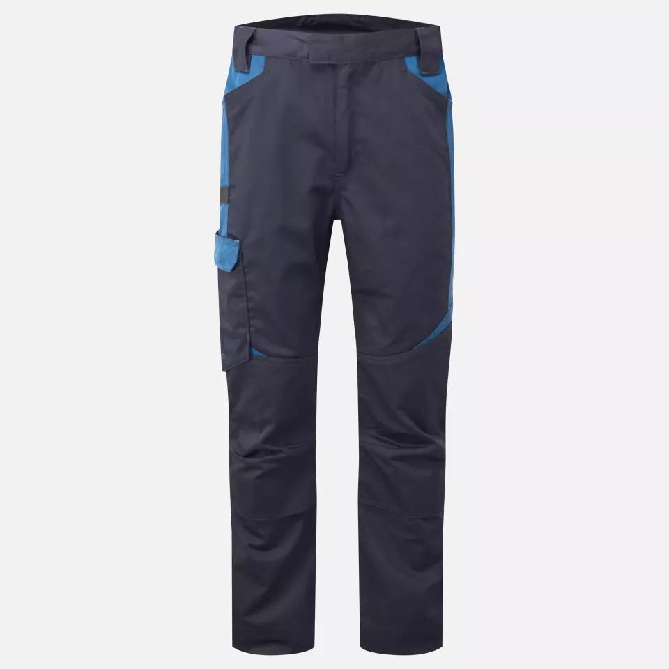 Portwest T747DNR, WX3 Industrial Wash Trousers, Dark Navy, image 1, gallery thumbnail