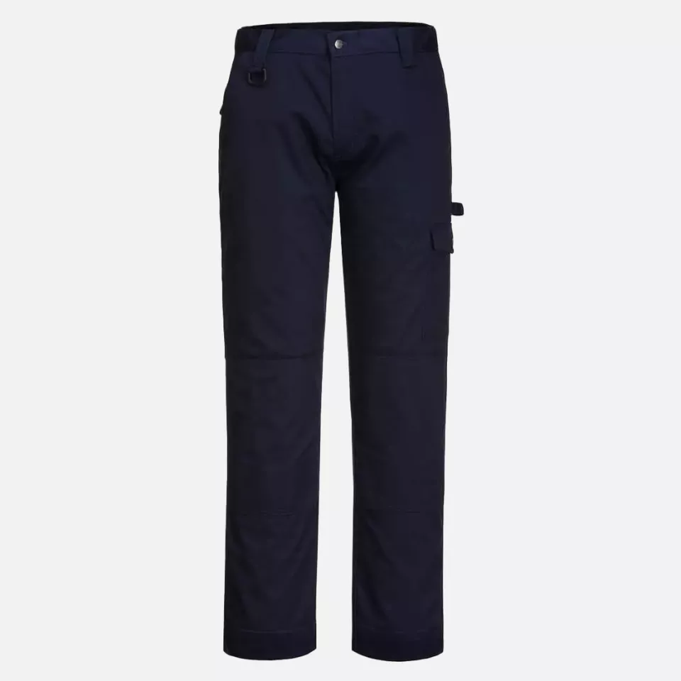 Portwest CD884NAS, Super Work Trousers, Navy Short, image 1, gallery thumbnail