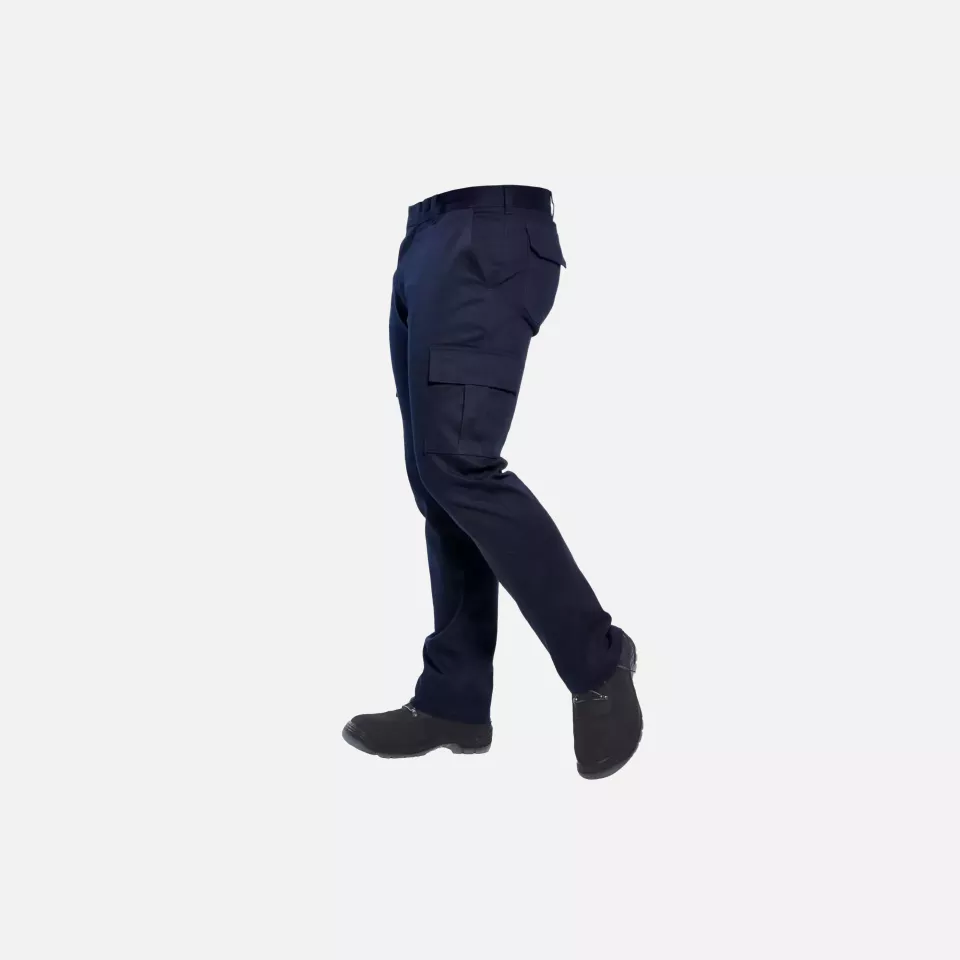 Portwest S231CGR, WX2 Eco Stretch Slim Fit Combat Trousers, Charcoal Grey, image 4, gallery thumbnail